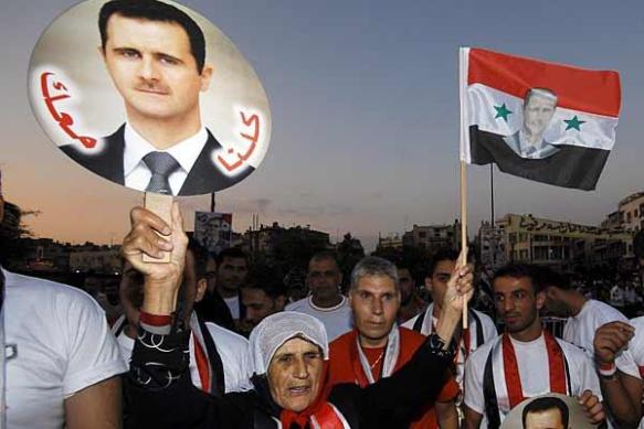 assad supporters