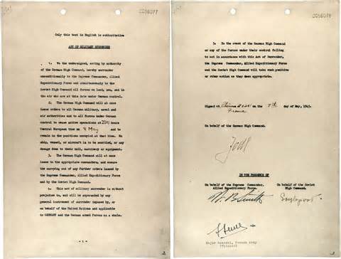 Instrumento de Rendicao Reims