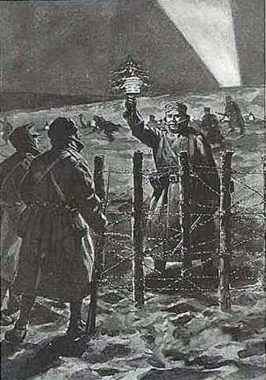 La-trève-de-noël-1914